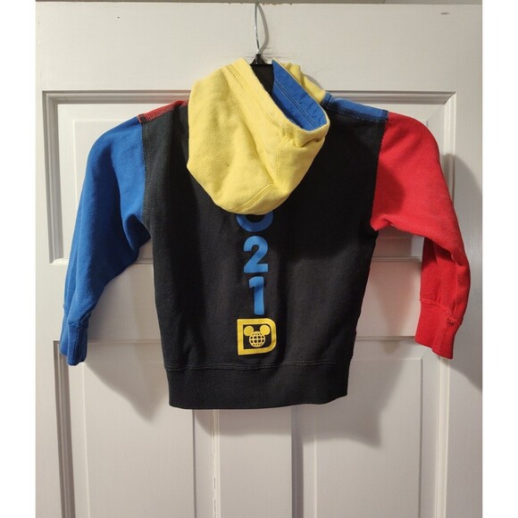 Disney Mickey Mouse Walt Disney Resort 2021 Hoodie Jacket Size XX Small Youth - Picture 4 of 9